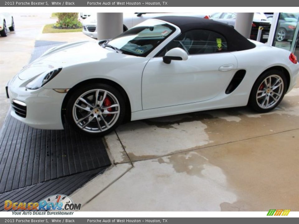 2013 Porsche Boxster S White / Black Photo #4