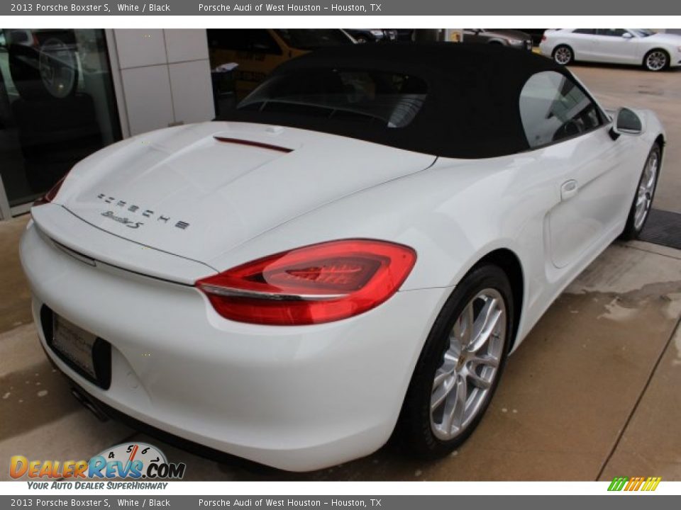 2013 Porsche Boxster S White / Black Photo #6
