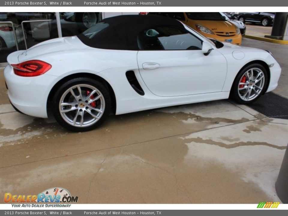 2013 Porsche Boxster S White / Black Photo #7