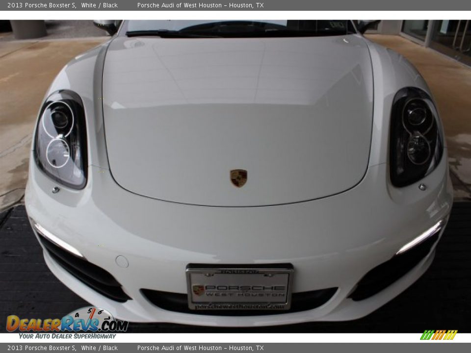 2013 Porsche Boxster S White / Black Photo #8