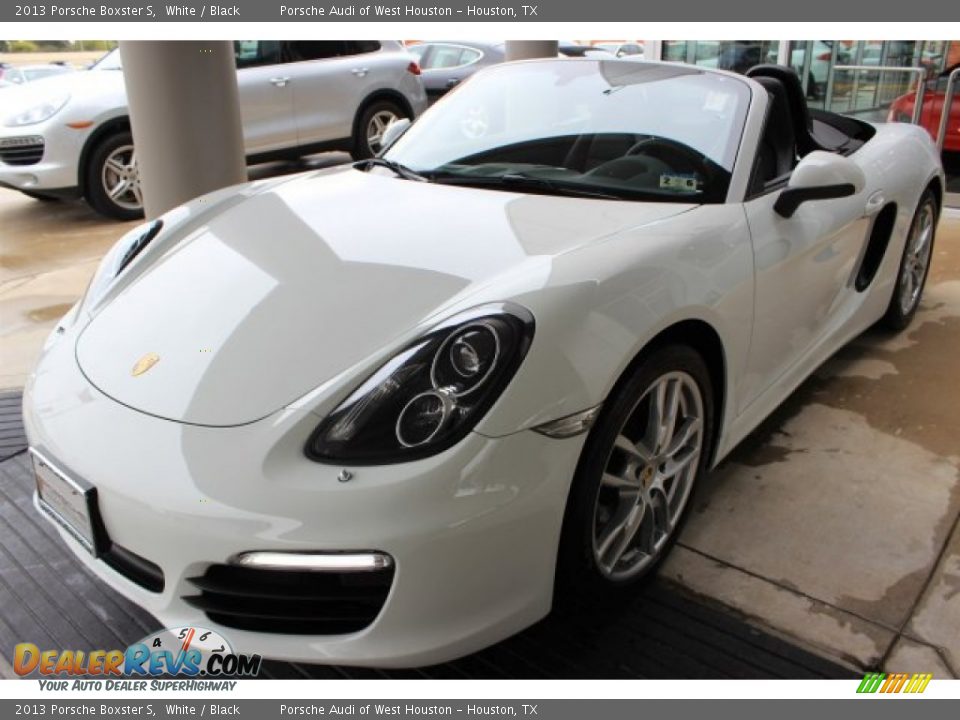 2013 Porsche Boxster S White / Black Photo #9