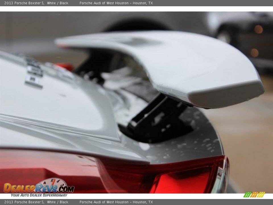 2013 Porsche Boxster S White / Black Photo #13