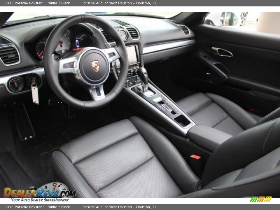 2013 Porsche Boxster S White / Black Photo #24