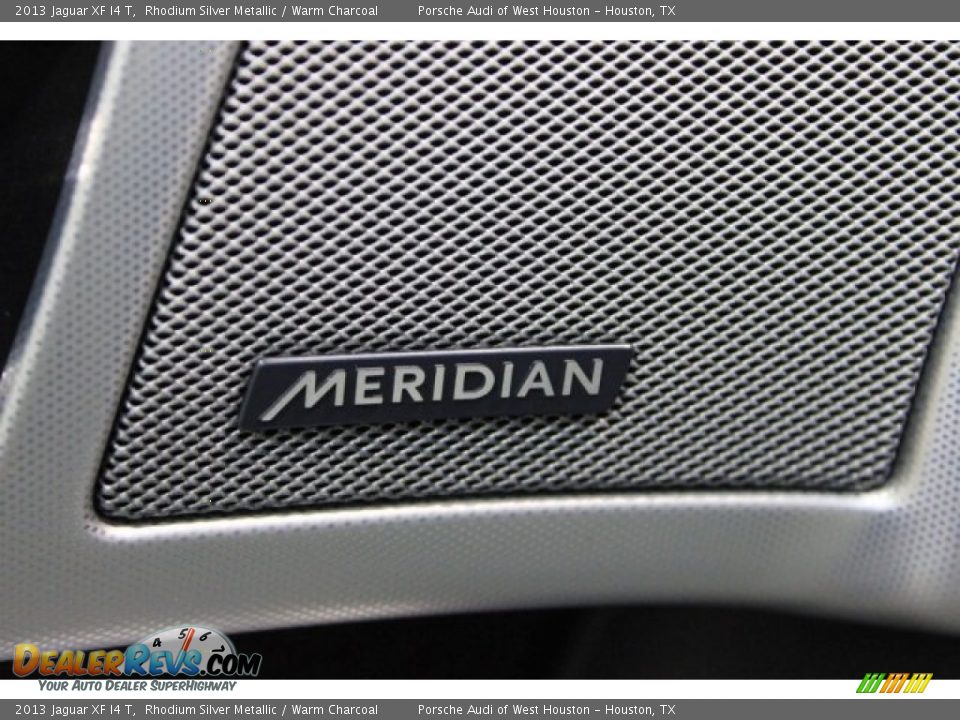 2013 Jaguar XF I4 T Rhodium Silver Metallic / Warm Charcoal Photo #14