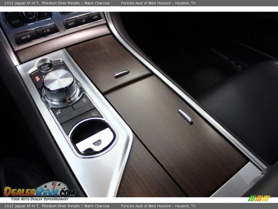 2013 Jaguar XF I4 T Rhodium Silver Metallic / Warm Charcoal Photo #20