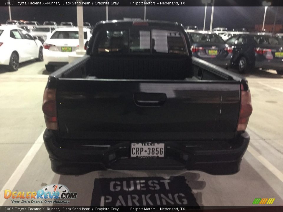 2005 Toyota Tacoma X-Runner Black Sand Pearl / Graphite Gray Photo #3