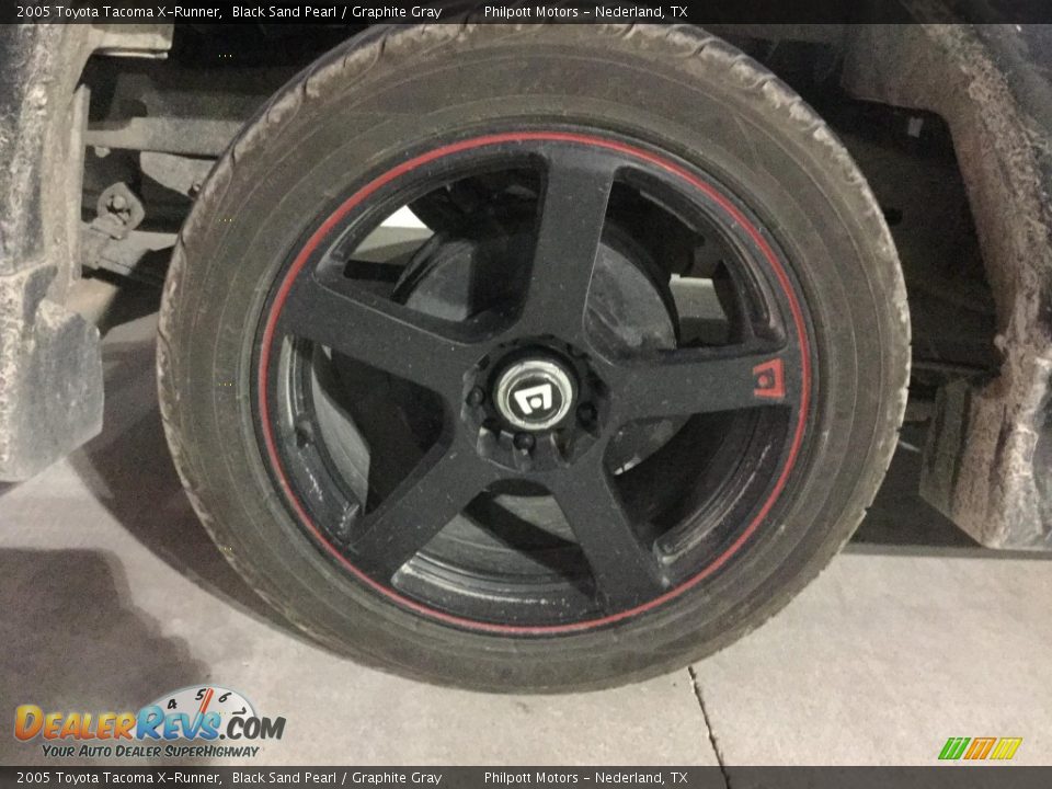 2005 Toyota Tacoma X-Runner Black Sand Pearl / Graphite Gray Photo #5