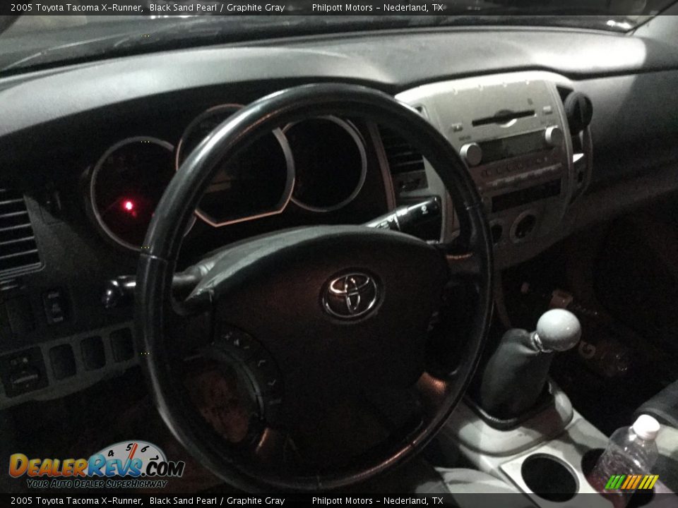 2005 Toyota Tacoma X-Runner Black Sand Pearl / Graphite Gray Photo #8