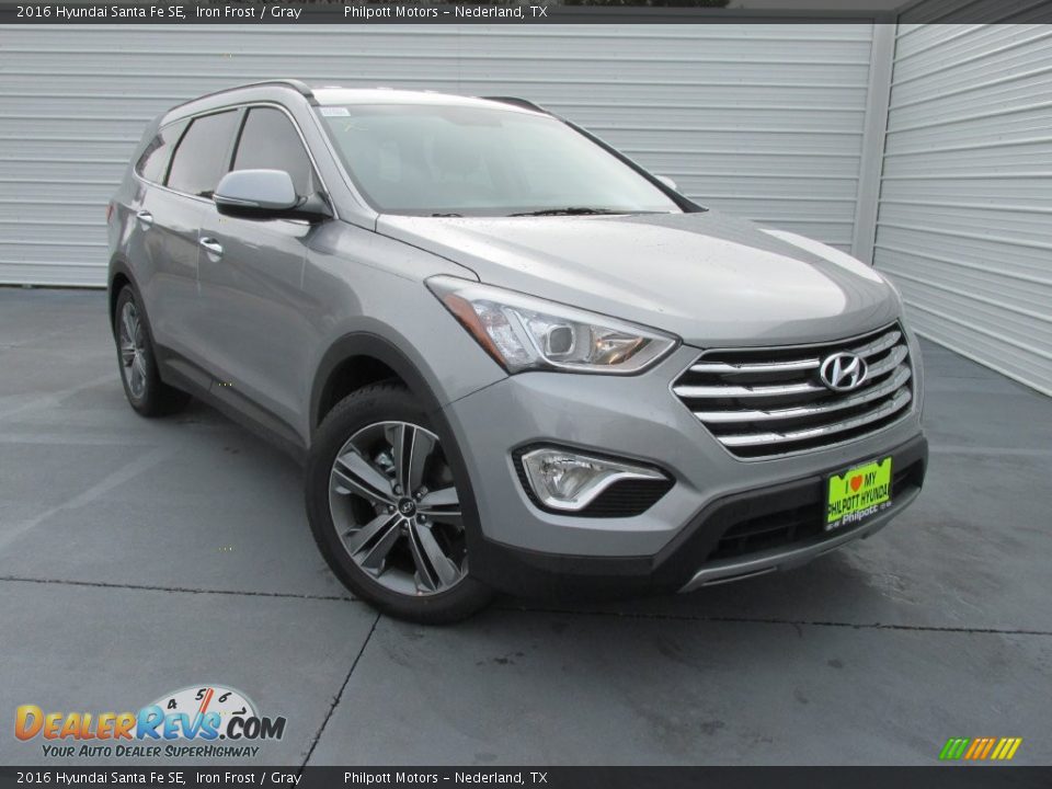 2016 Hyundai Santa Fe SE Iron Frost / Gray Photo #2