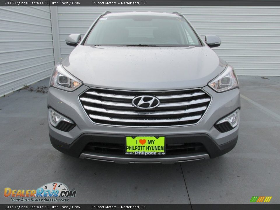 2016 Hyundai Santa Fe SE Iron Frost / Gray Photo #8