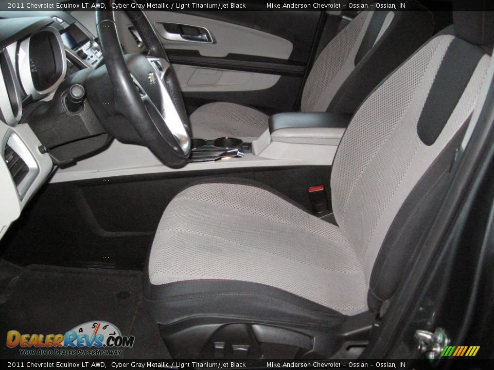 2011 Chevrolet Equinox LT AWD Cyber Gray Metallic / Light Titanium/Jet Black Photo #8