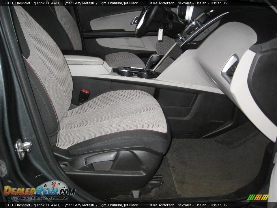 2011 Chevrolet Equinox LT AWD Cyber Gray Metallic / Light Titanium/Jet Black Photo #9