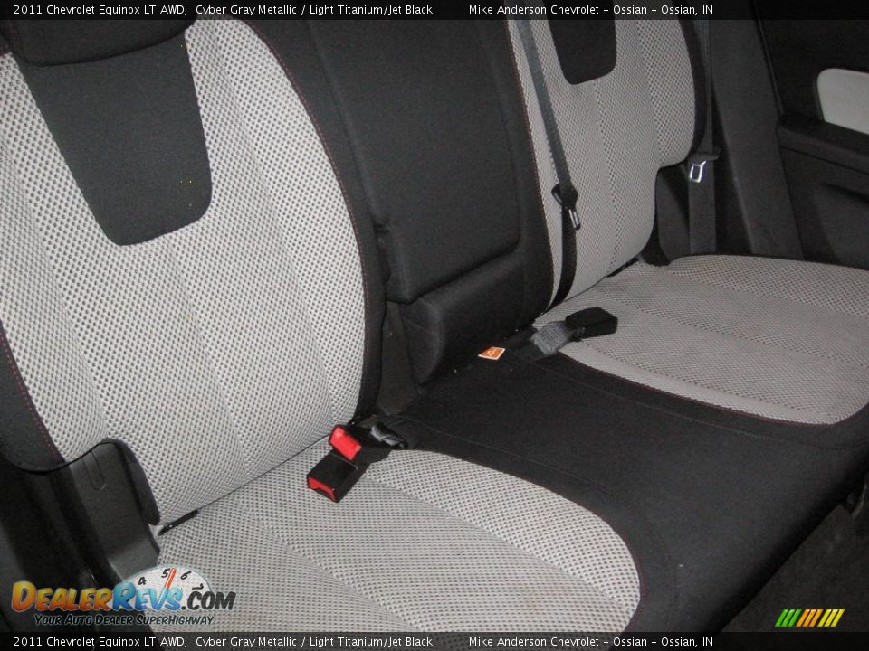 2011 Chevrolet Equinox LT AWD Cyber Gray Metallic / Light Titanium/Jet Black Photo #12