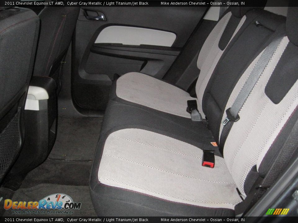 2011 Chevrolet Equinox LT AWD Cyber Gray Metallic / Light Titanium/Jet Black Photo #13