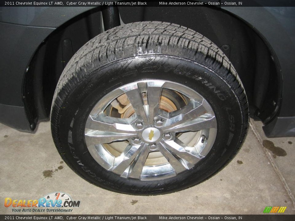 2011 Chevrolet Equinox LT AWD Cyber Gray Metallic / Light Titanium/Jet Black Photo #17