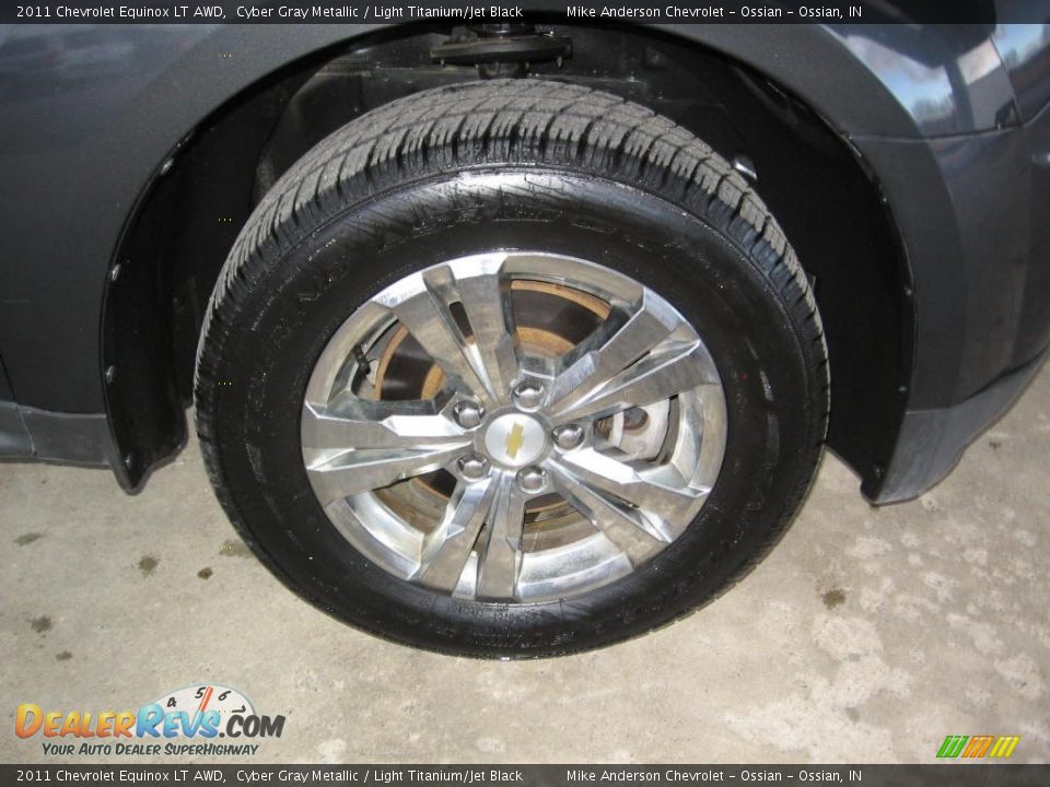 2011 Chevrolet Equinox LT AWD Cyber Gray Metallic / Light Titanium/Jet Black Photo #18