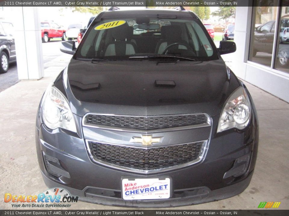 2011 Chevrolet Equinox LT AWD Cyber Gray Metallic / Light Titanium/Jet Black Photo #22