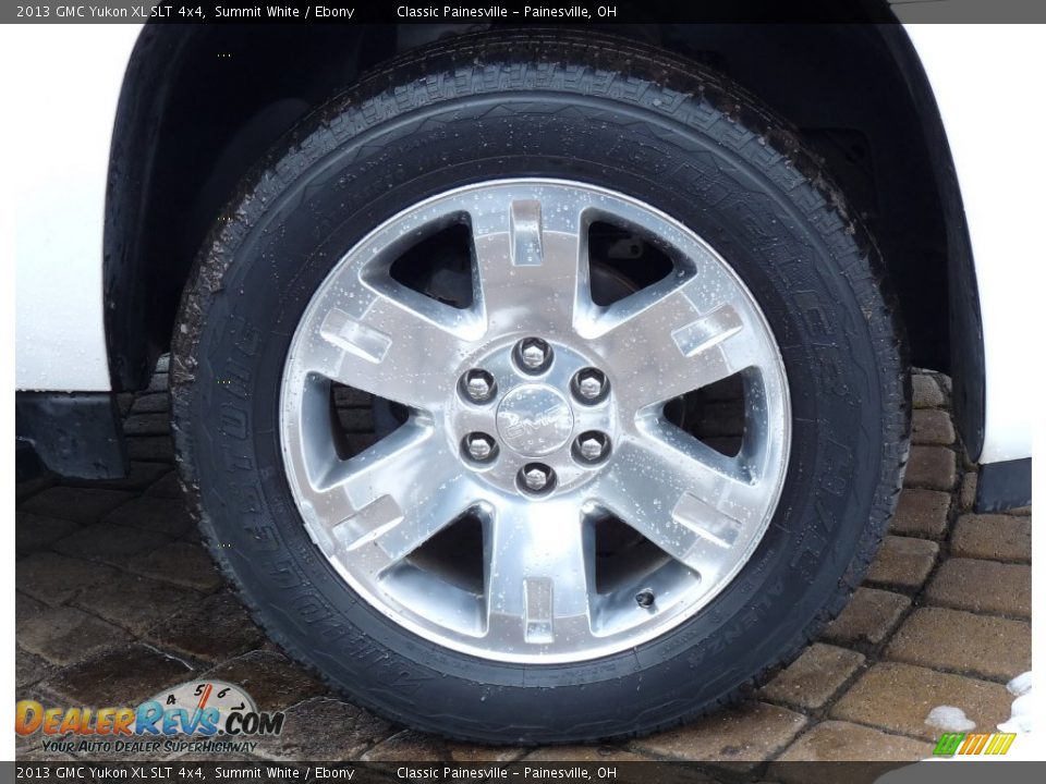 2013 GMC Yukon XL SLT 4x4 Summit White / Ebony Photo #5