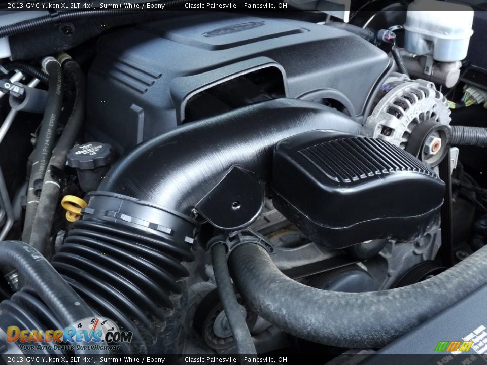 2013 GMC Yukon XL SLT 4x4 Summit White / Ebony Photo #6