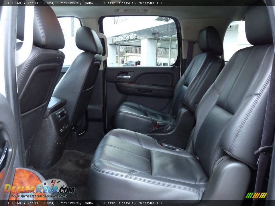 2013 GMC Yukon XL SLT 4x4 Summit White / Ebony Photo #10