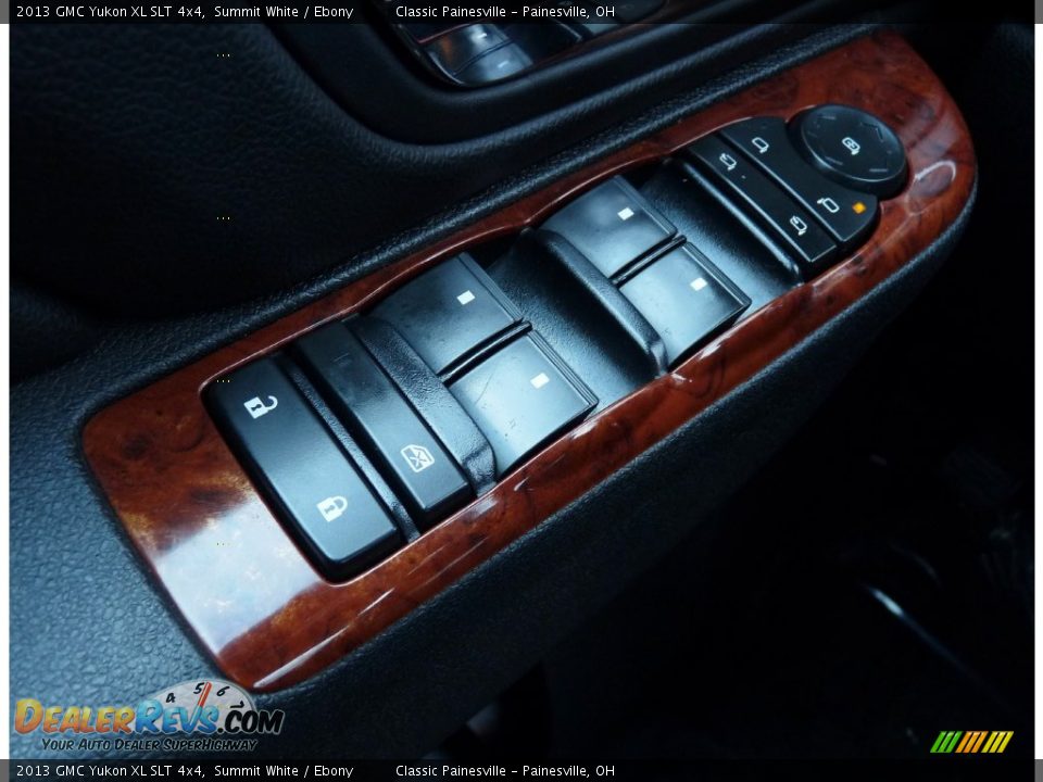 2013 GMC Yukon XL SLT 4x4 Summit White / Ebony Photo #13