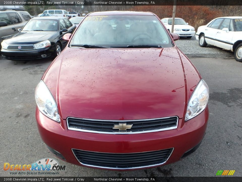 2008 Chevrolet Impala LTZ Red Jewel Tintcoat / Gray Photo #6