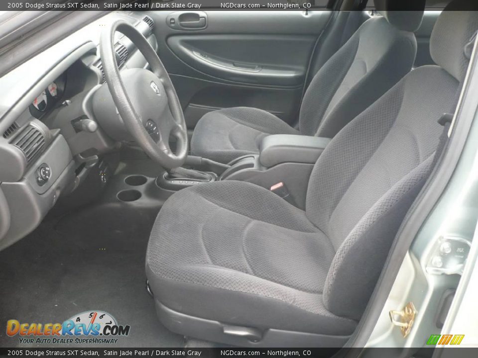 2005 Dodge Stratus SXT Sedan Satin Jade Pearl / Dark Slate Gray Photo #6
