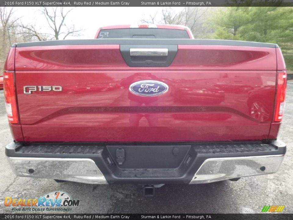 Ruby Red 2016 Ford F150 XLT SuperCrew 4x4 Photo #3