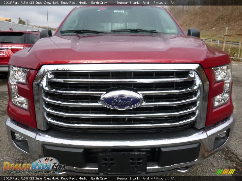 Ruby Red 2016 Ford F150 XLT SuperCrew 4x4 Photo #6