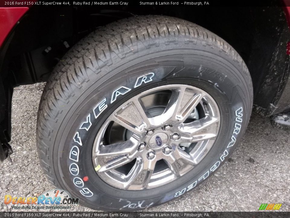 2016 Ford F150 XLT SuperCrew 4x4 Wheel Photo #7