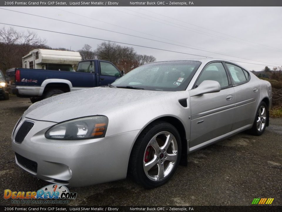 2006 Pontiac Grand Prix GXP Sedan Liquid Silver Metallic / Ebony Photo #1
