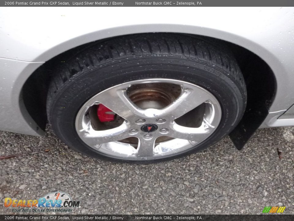 2006 Pontiac Grand Prix GXP Sedan Liquid Silver Metallic / Ebony Photo #2