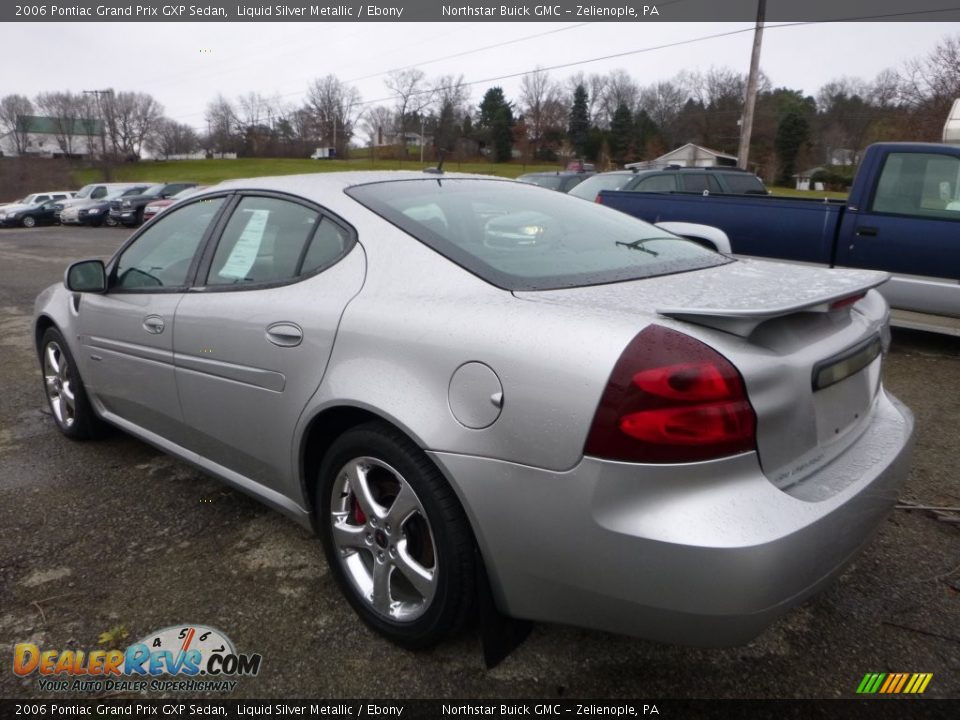 2006 Pontiac Grand Prix GXP Sedan Liquid Silver Metallic / Ebony Photo #4