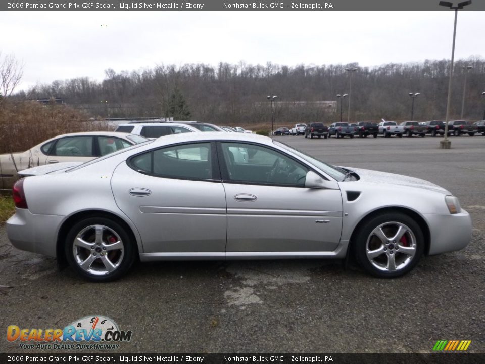 2006 Pontiac Grand Prix GXP Sedan Liquid Silver Metallic / Ebony Photo #7
