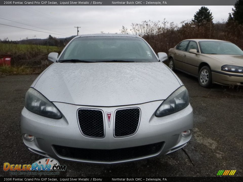 2006 Pontiac Grand Prix GXP Sedan Liquid Silver Metallic / Ebony Photo #9