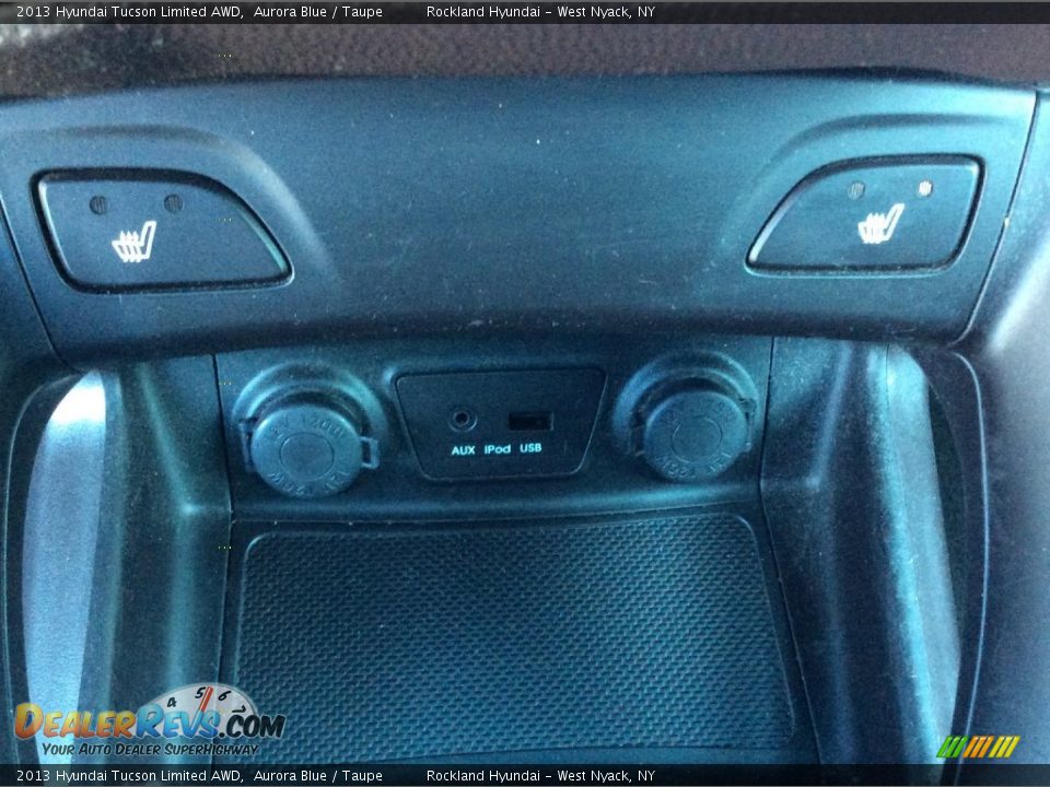 2013 Hyundai Tucson Limited AWD Aurora Blue / Taupe Photo #16