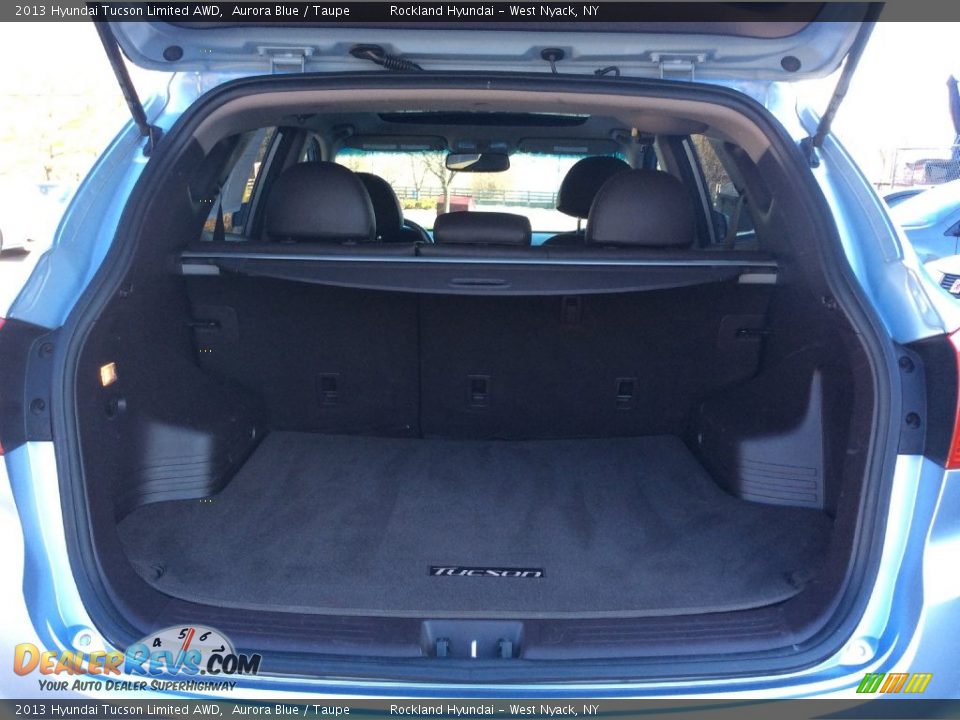 2013 Hyundai Tucson Limited AWD Aurora Blue / Taupe Photo #23