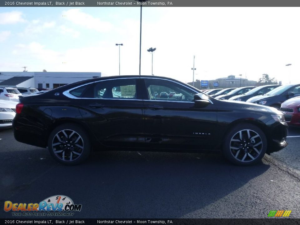 2016 Chevrolet Impala LT Black / Jet Black Photo #4