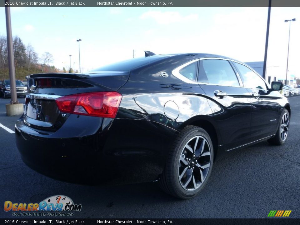 2016 Chevrolet Impala LT Black / Jet Black Photo #6