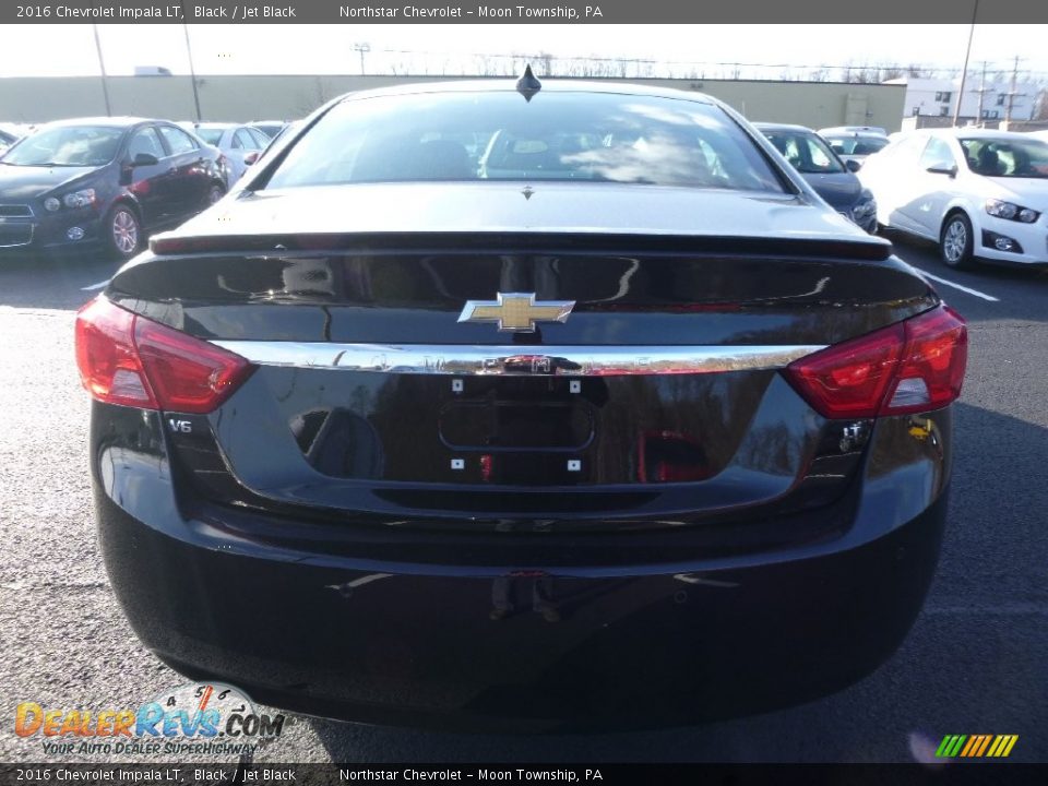 2016 Chevrolet Impala LT Black / Jet Black Photo #7