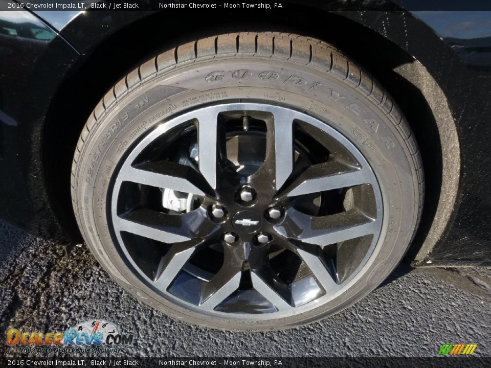 2016 Chevrolet Impala LT Black / Jet Black Photo #10
