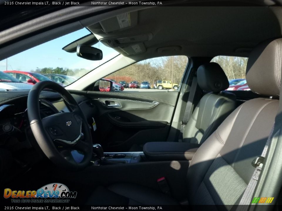 2016 Chevrolet Impala LT Black / Jet Black Photo #11