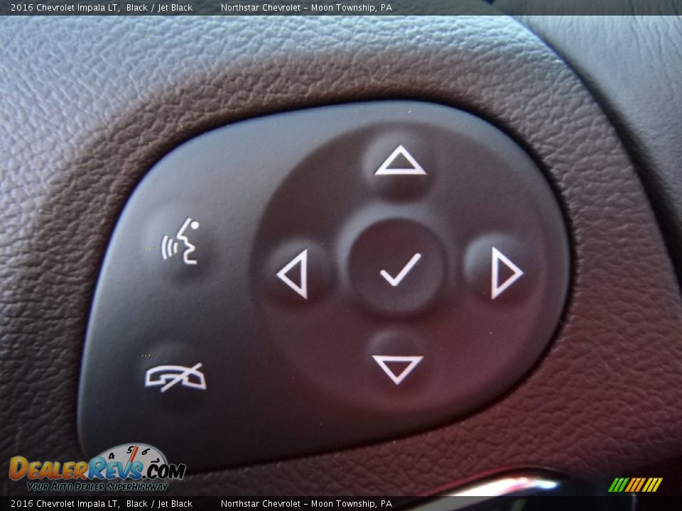 2016 Chevrolet Impala LT Black / Jet Black Photo #19