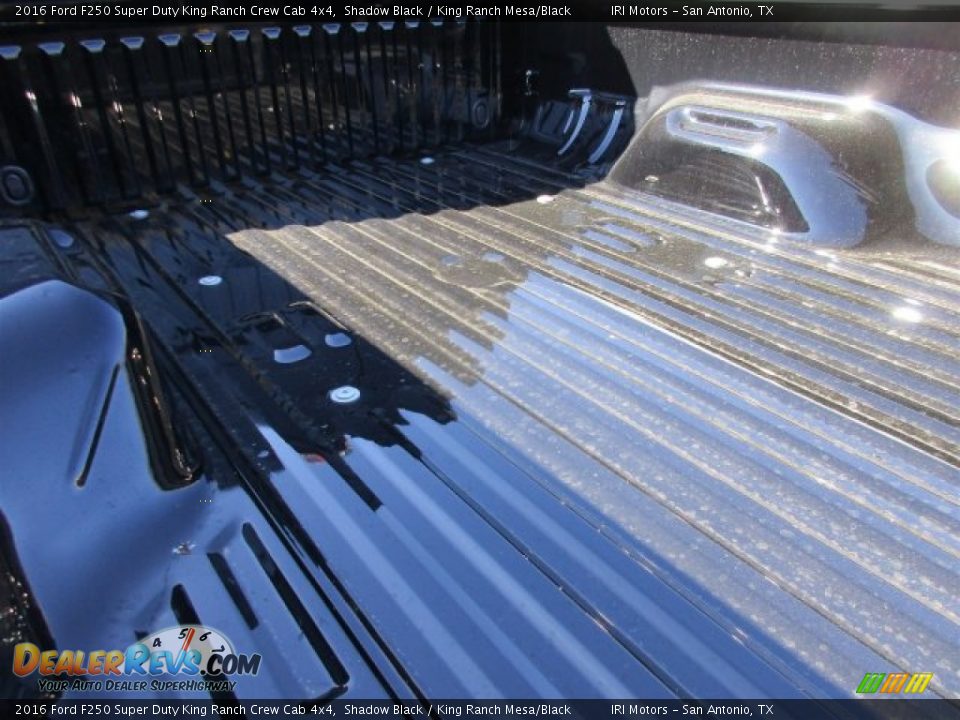 2016 Ford F250 Super Duty King Ranch Crew Cab 4x4 Shadow Black / King Ranch Mesa/Black Photo #8