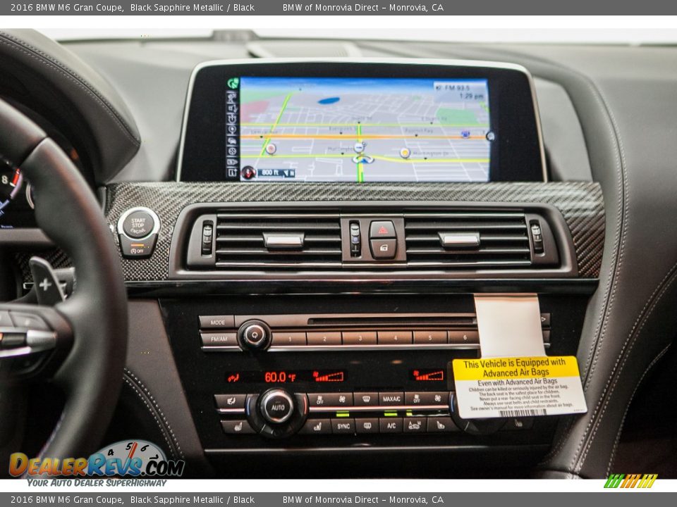 Controls of 2016 BMW M6 Gran Coupe Photo #4