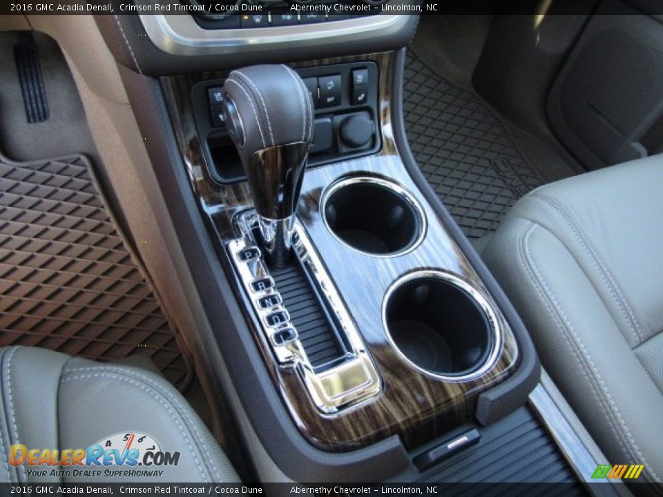 2016 GMC Acadia Denali Crimson Red Tintcoat / Cocoa Dune Photo #10