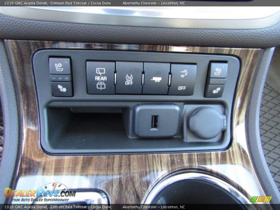 2016 GMC Acadia Denali Crimson Red Tintcoat / Cocoa Dune Photo #11