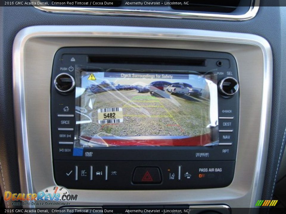 2016 GMC Acadia Denali Crimson Red Tintcoat / Cocoa Dune Photo #13