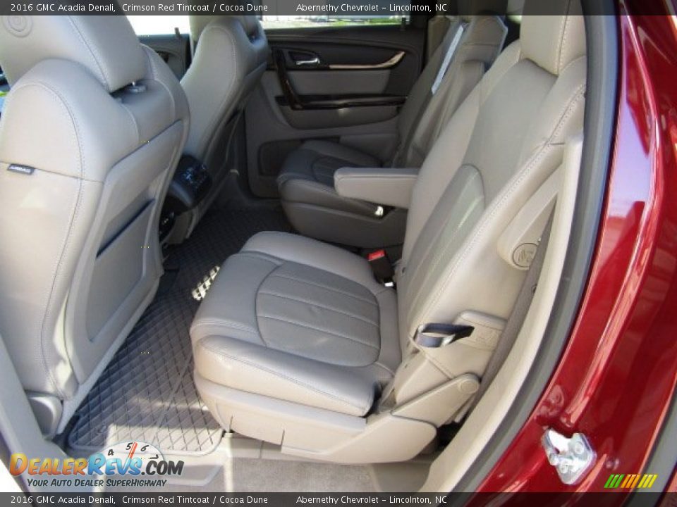 2016 GMC Acadia Denali Crimson Red Tintcoat / Cocoa Dune Photo #17