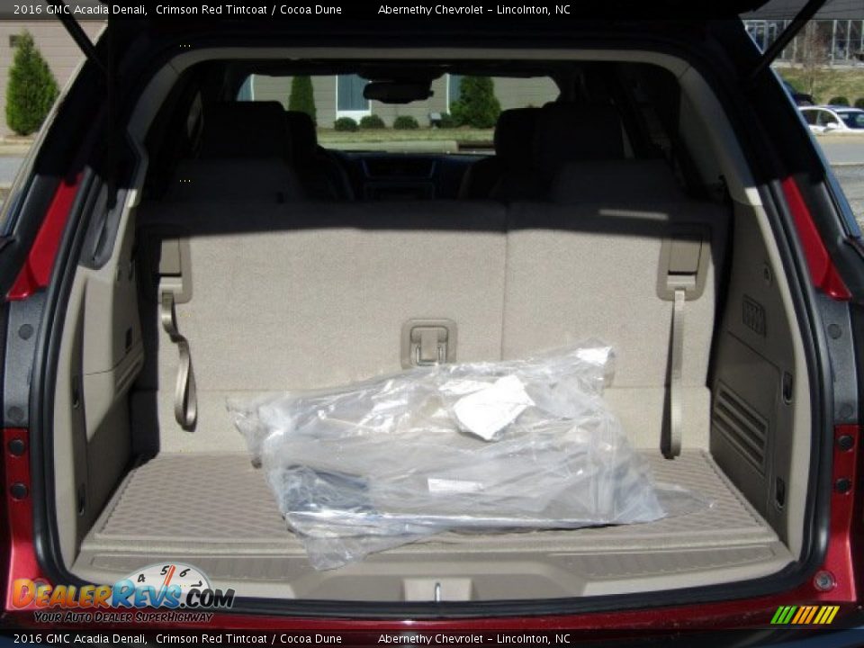 2016 GMC Acadia Denali Crimson Red Tintcoat / Cocoa Dune Photo #19